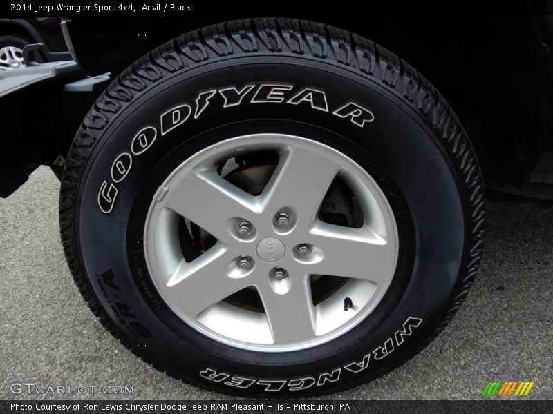 Anvil / Black 2014 Jeep Wrangler Sport 4x4