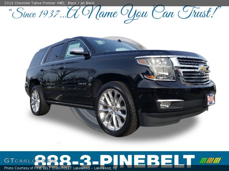 Black / Jet Black 2019 Chevrolet Tahoe Premier 4WD