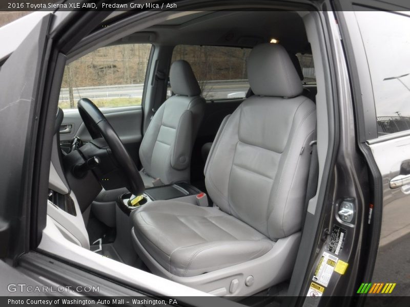Predawn Gray Mica / Ash 2016 Toyota Sienna XLE AWD