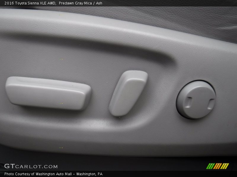 Predawn Gray Mica / Ash 2016 Toyota Sienna XLE AWD