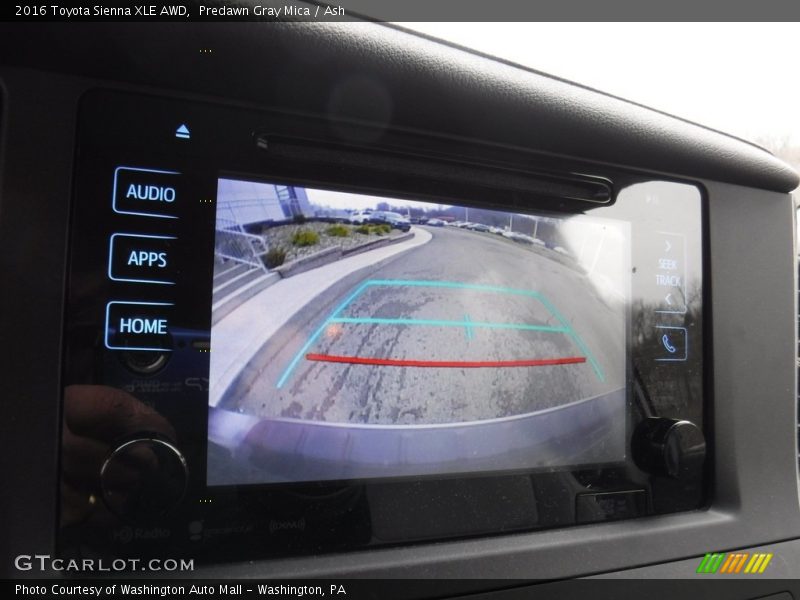 Predawn Gray Mica / Ash 2016 Toyota Sienna XLE AWD