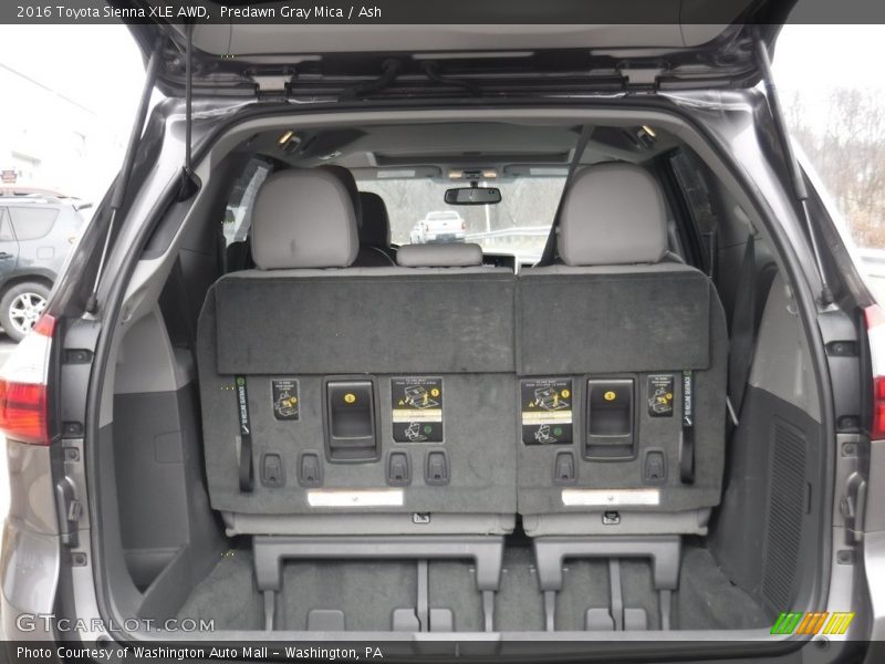 Predawn Gray Mica / Ash 2016 Toyota Sienna XLE AWD