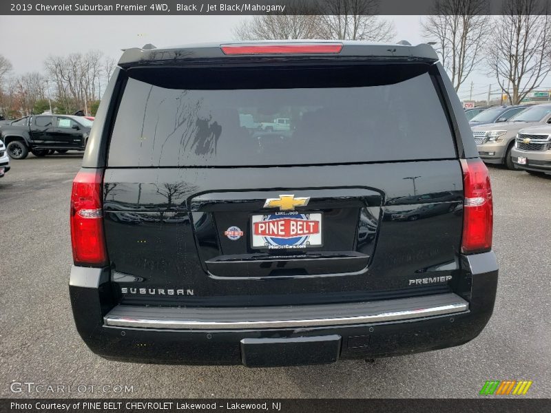 Black / Jet Black/Mahogany 2019 Chevrolet Suburban Premier 4WD