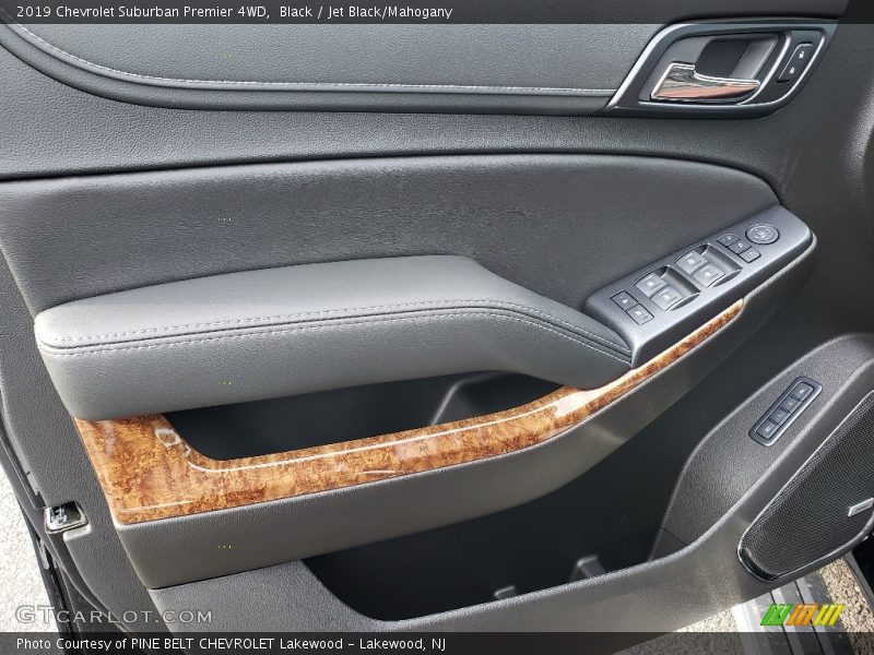 Black / Jet Black/Mahogany 2019 Chevrolet Suburban Premier 4WD