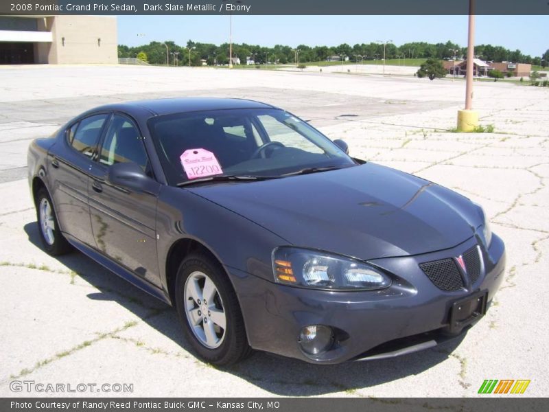 Dark Slate Metallic / Ebony 2008 Pontiac Grand Prix Sedan