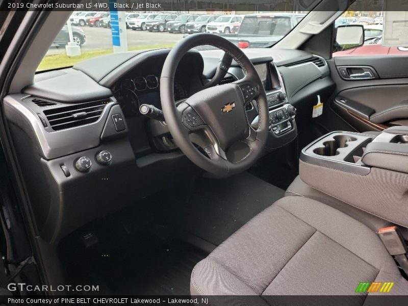 Front Seat of 2019 Suburban LS 4WD
