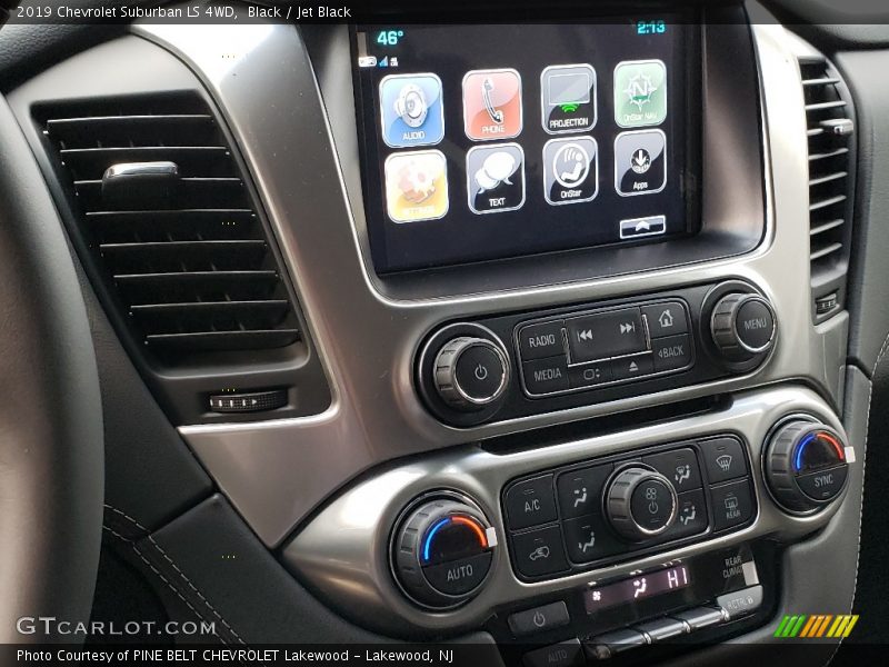 Controls of 2019 Suburban LS 4WD