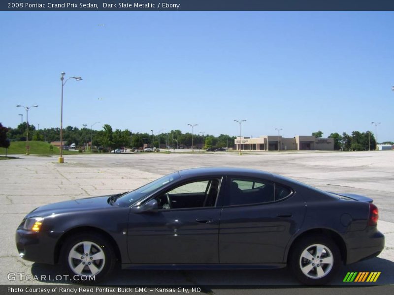 Dark Slate Metallic / Ebony 2008 Pontiac Grand Prix Sedan