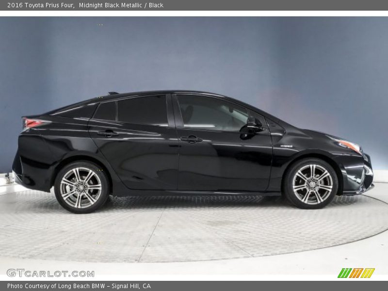 Midnight Black Metallic / Black 2016 Toyota Prius Four