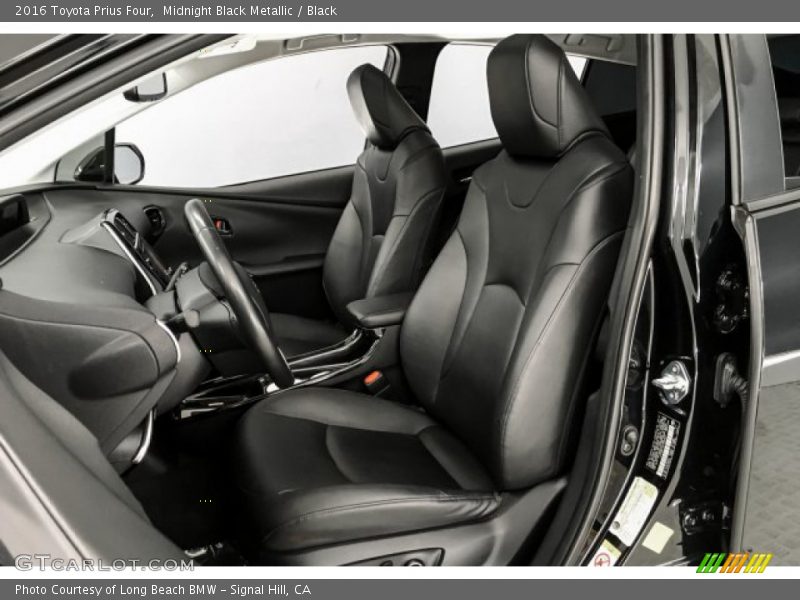 Midnight Black Metallic / Black 2016 Toyota Prius Four