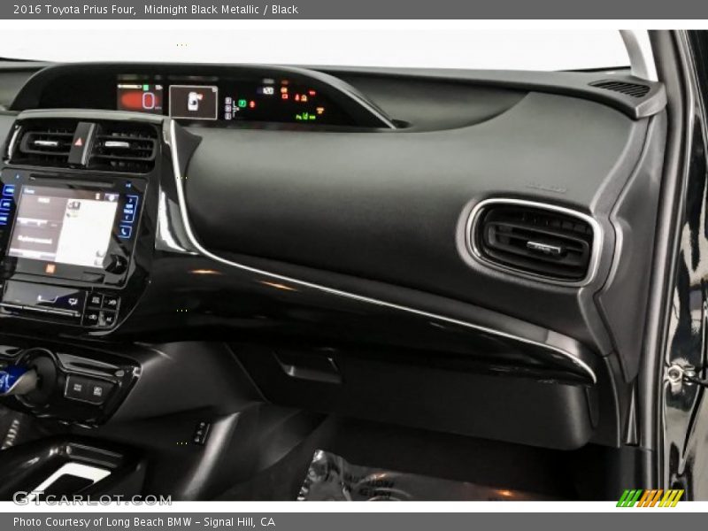 Midnight Black Metallic / Black 2016 Toyota Prius Four