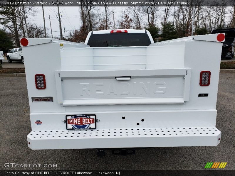 Summit White / Dark Ash/Jet Black 2019 Chevrolet Silverado 2500HD Work Truck Double Cab 4WD Chassis