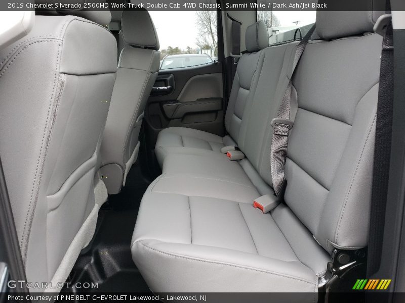 Summit White / Dark Ash/Jet Black 2019 Chevrolet Silverado 2500HD Work Truck Double Cab 4WD Chassis