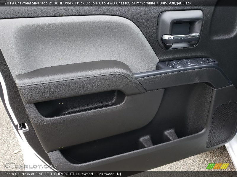 Summit White / Dark Ash/Jet Black 2019 Chevrolet Silverado 2500HD Work Truck Double Cab 4WD Chassis