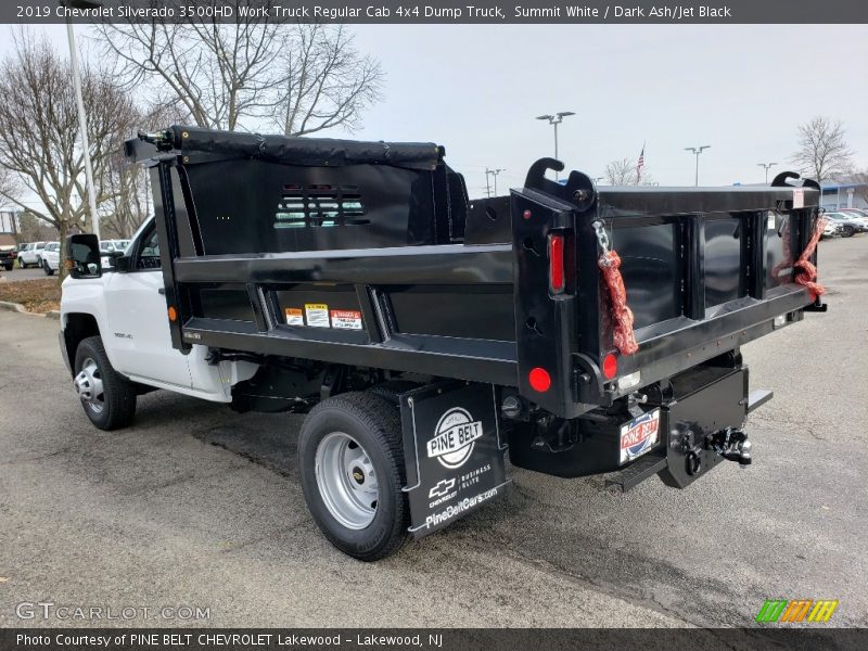 Summit White / Dark Ash/Jet Black 2019 Chevrolet Silverado 3500HD Work Truck Regular Cab 4x4 Dump Truck