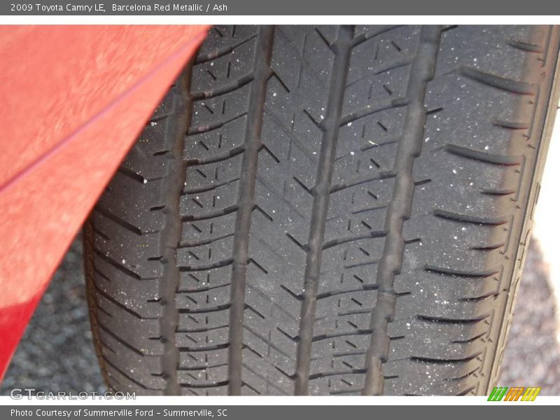 Barcelona Red Metallic / Ash 2009 Toyota Camry LE