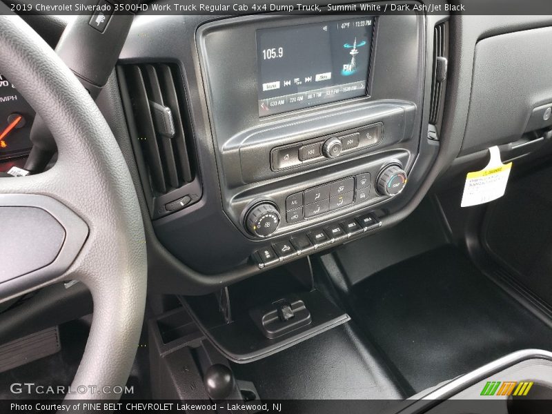 Summit White / Dark Ash/Jet Black 2019 Chevrolet Silverado 3500HD Work Truck Regular Cab 4x4 Dump Truck