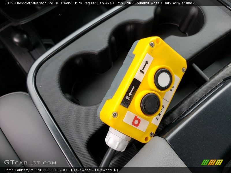 Summit White / Dark Ash/Jet Black 2019 Chevrolet Silverado 3500HD Work Truck Regular Cab 4x4 Dump Truck