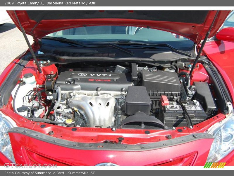 Barcelona Red Metallic / Ash 2009 Toyota Camry LE