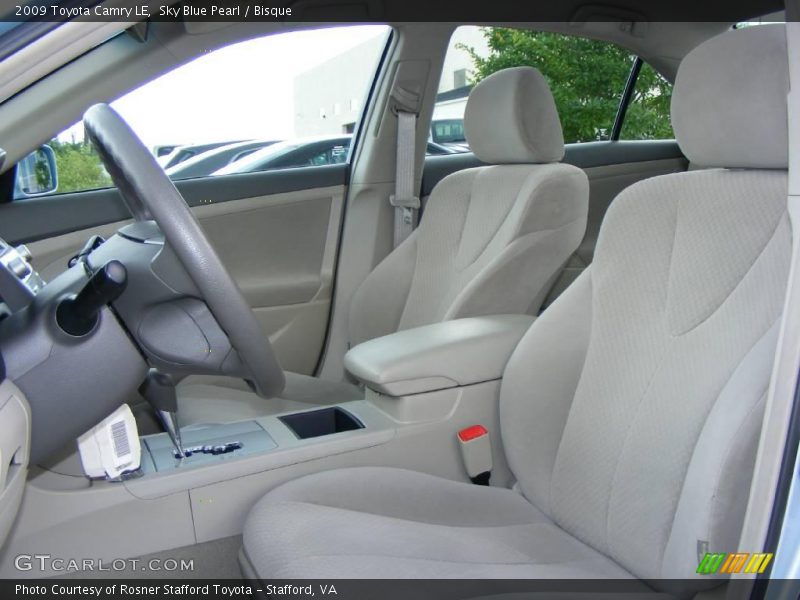 Sky Blue Pearl / Bisque 2009 Toyota Camry LE