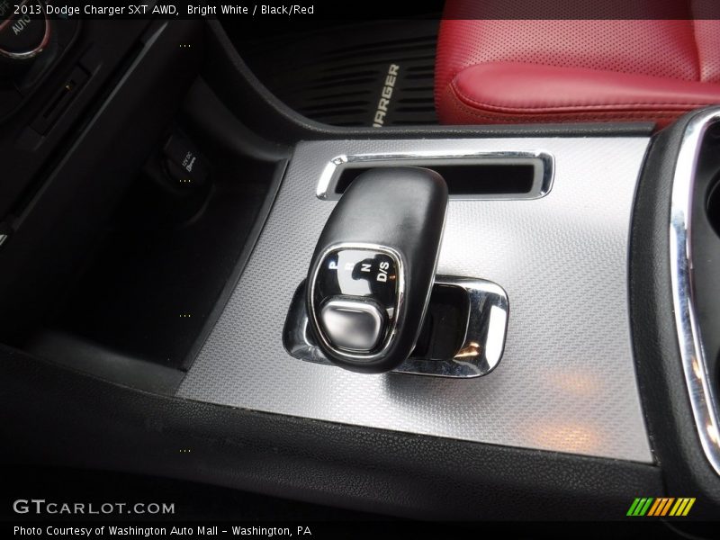 Bright White / Black/Red 2013 Dodge Charger SXT AWD