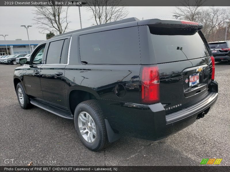 Black / Jet Black 2019 Chevrolet Suburban LS