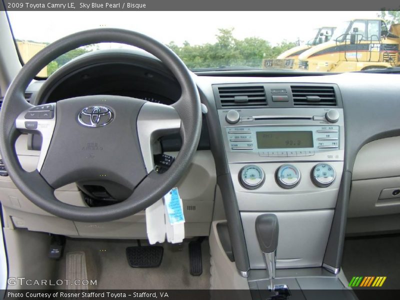 Sky Blue Pearl / Bisque 2009 Toyota Camry LE