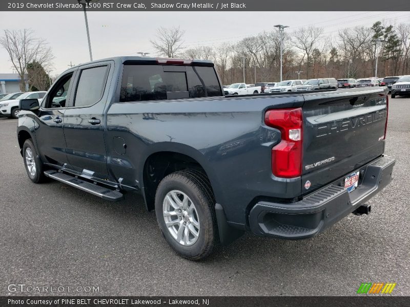 Shadow Gray Metallic / Jet Black 2019 Chevrolet Silverado 1500 RST Crew Cab