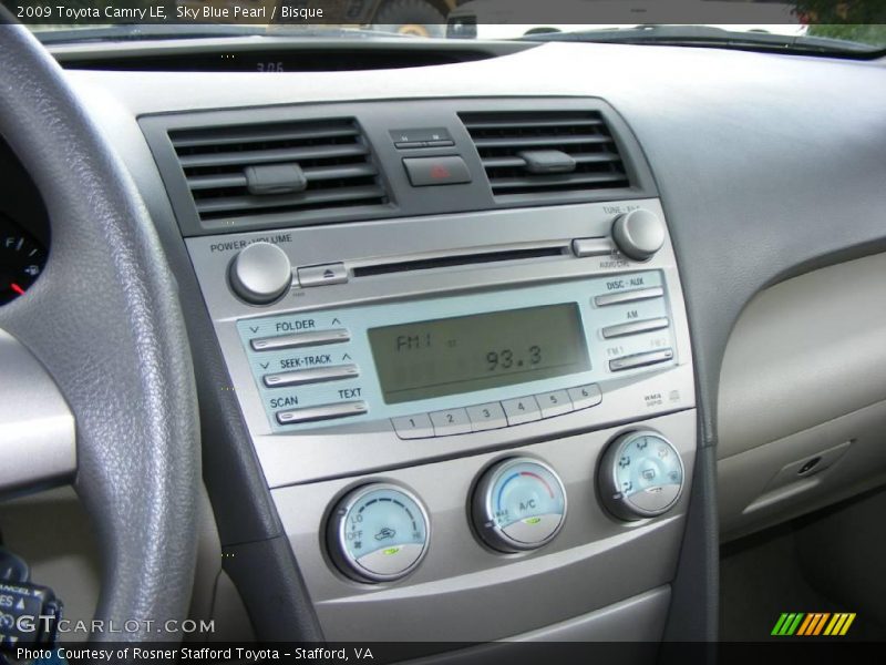 Sky Blue Pearl / Bisque 2009 Toyota Camry LE