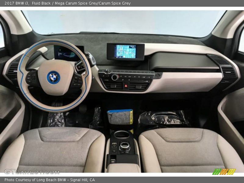Fluid Black / Mega Carum Spice Grey/Carum Spice Grey 2017 BMW i3