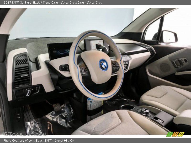Fluid Black / Mega Carum Spice Grey/Carum Spice Grey 2017 BMW i3
