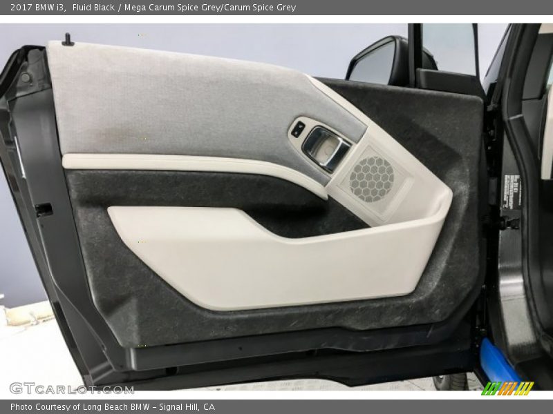 Fluid Black / Mega Carum Spice Grey/Carum Spice Grey 2017 BMW i3