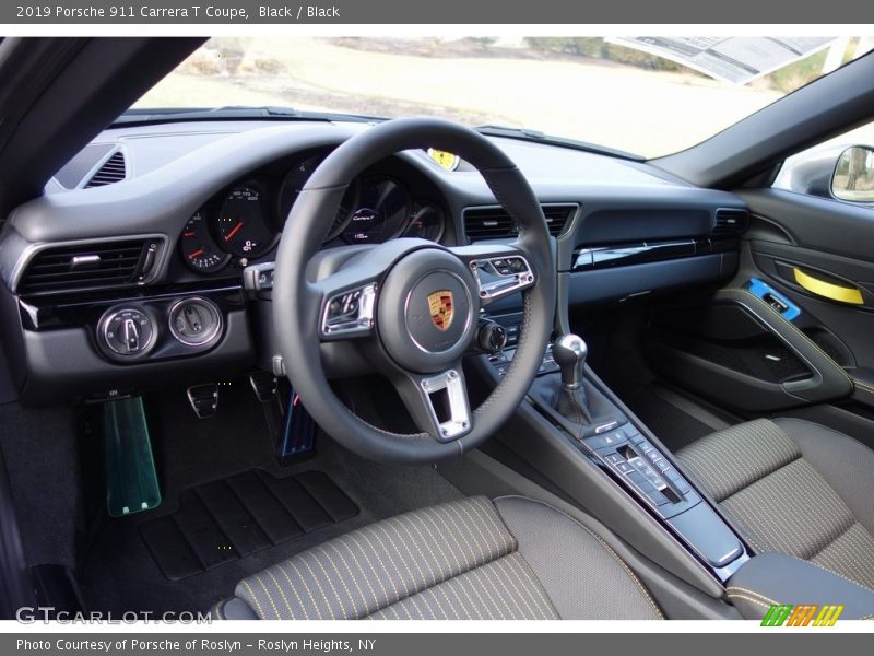 Front Seat of 2019 911 Carrera T Coupe