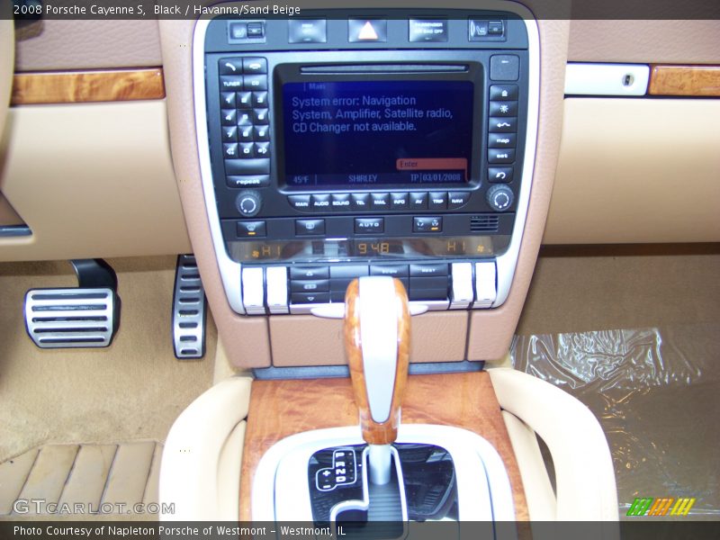 Black / Havanna/Sand Beige 2008 Porsche Cayenne S