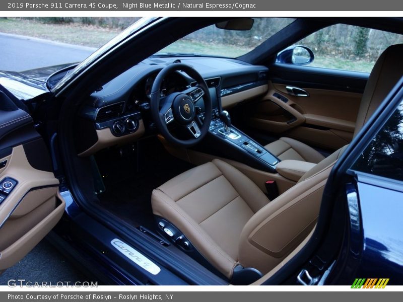 Front Seat of 2019 911 Carrera 4S Coupe