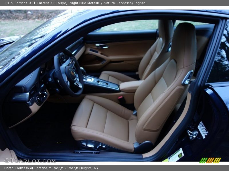 Front Seat of 2019 911 Carrera 4S Coupe