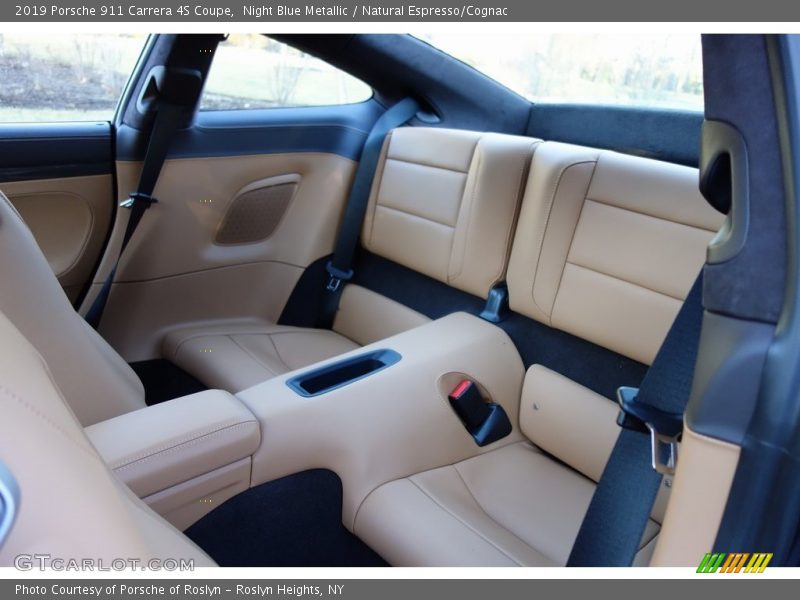 Rear Seat of 2019 911 Carrera 4S Coupe