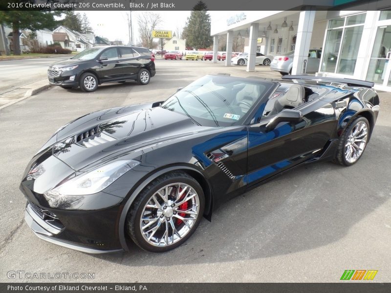 Front 3/4 View of 2016 Corvette Z06 Convertible