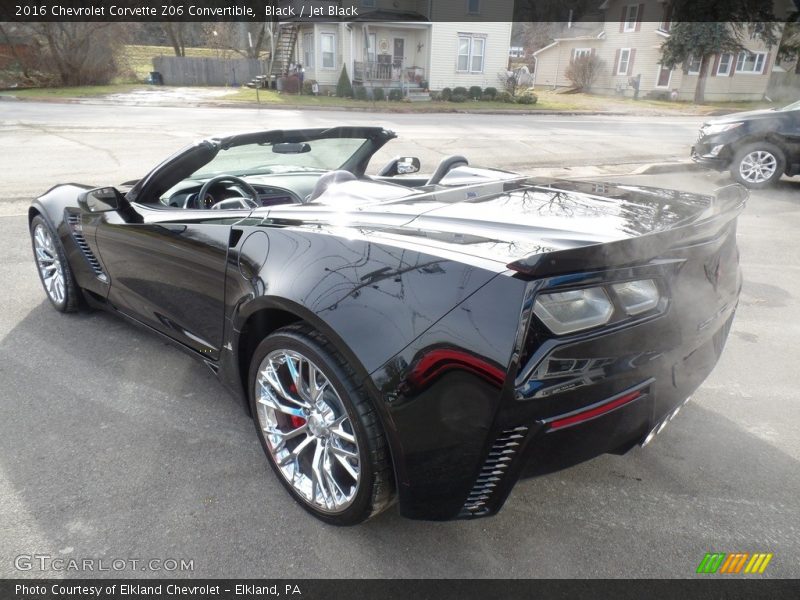Black / Jet Black 2016 Chevrolet Corvette Z06 Convertible