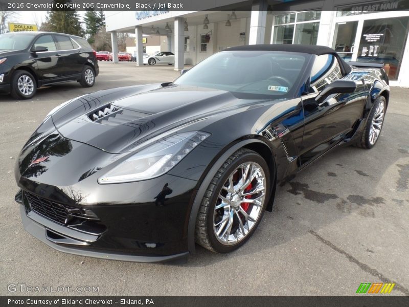 Front 3/4 View of 2016 Corvette Z06 Convertible