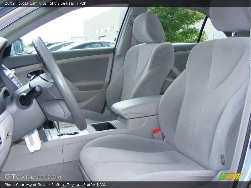 Sky Blue Pearl / Ash 2009 Toyota Camry LE