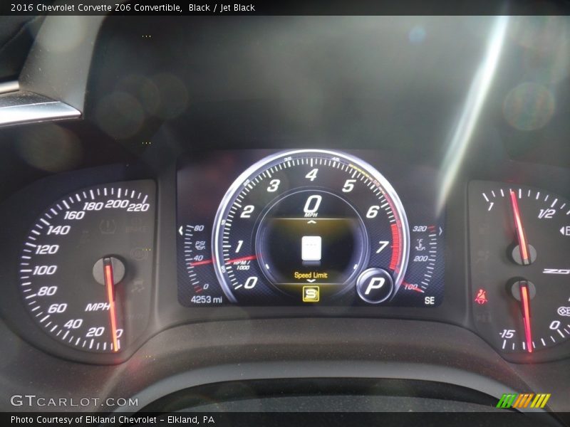  2016 Corvette Z06 Convertible Z06 Convertible Gauges