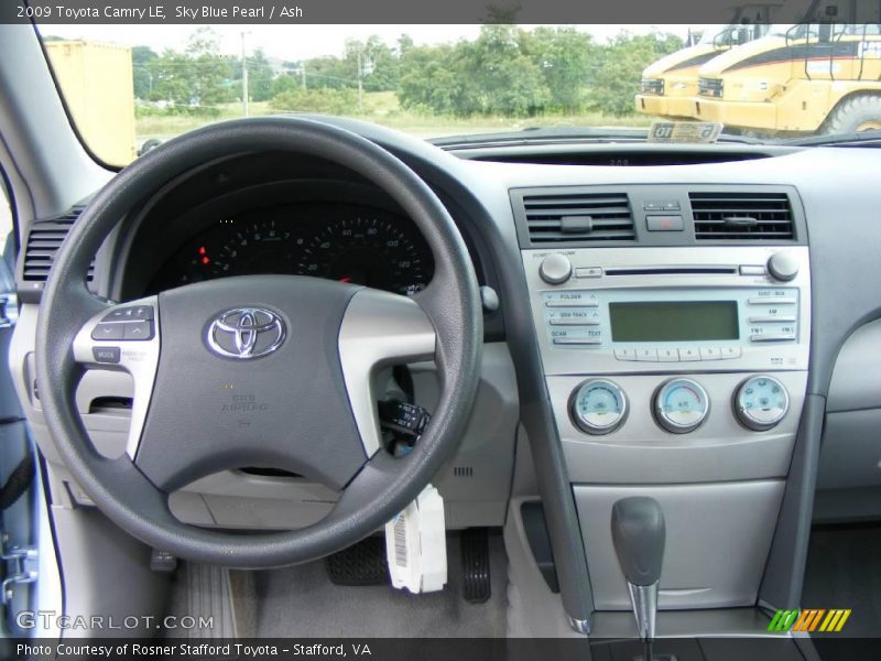 Sky Blue Pearl / Ash 2009 Toyota Camry LE