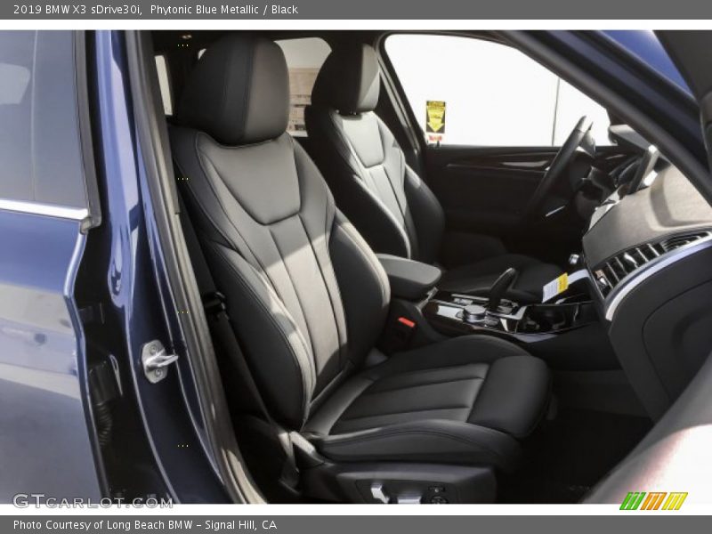 Phytonic Blue Metallic / Black 2019 BMW X3 sDrive30i