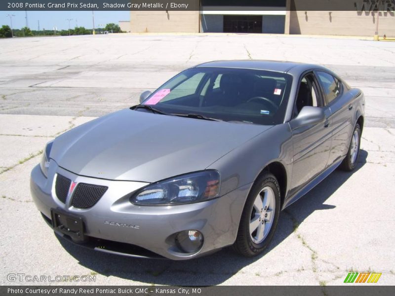Shadow Gray Metallic / Ebony 2008 Pontiac Grand Prix Sedan