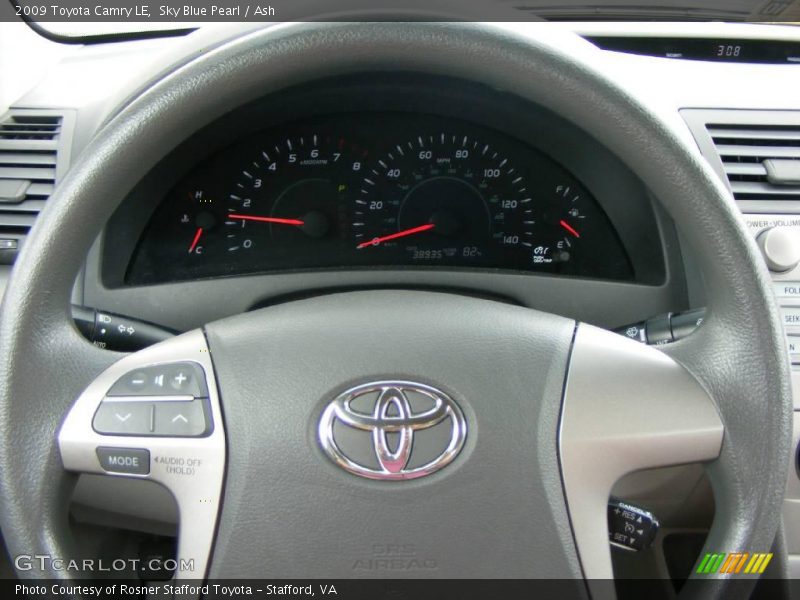 Sky Blue Pearl / Ash 2009 Toyota Camry LE