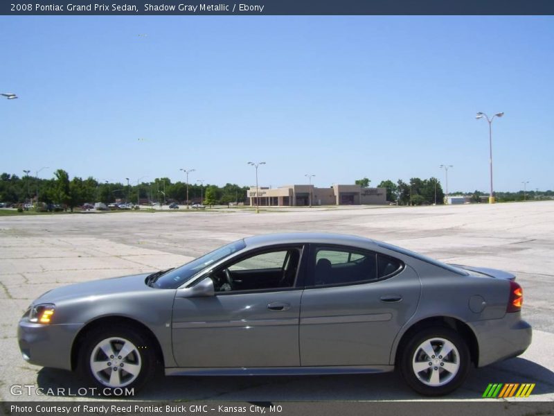 Shadow Gray Metallic / Ebony 2008 Pontiac Grand Prix Sedan