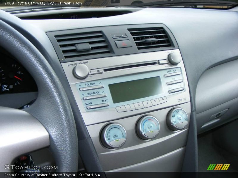 Sky Blue Pearl / Ash 2009 Toyota Camry LE