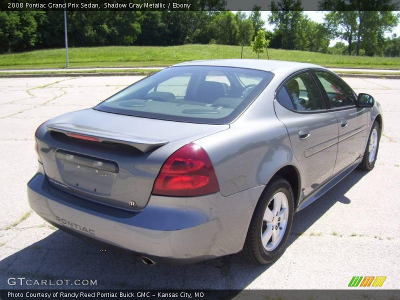 Shadow Gray Metallic / Ebony 2008 Pontiac Grand Prix Sedan