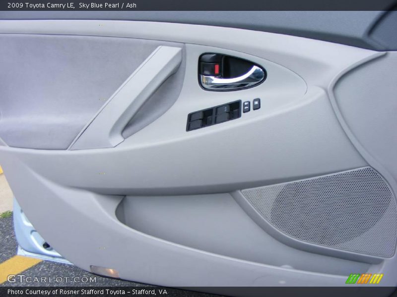 Sky Blue Pearl / Ash 2009 Toyota Camry LE